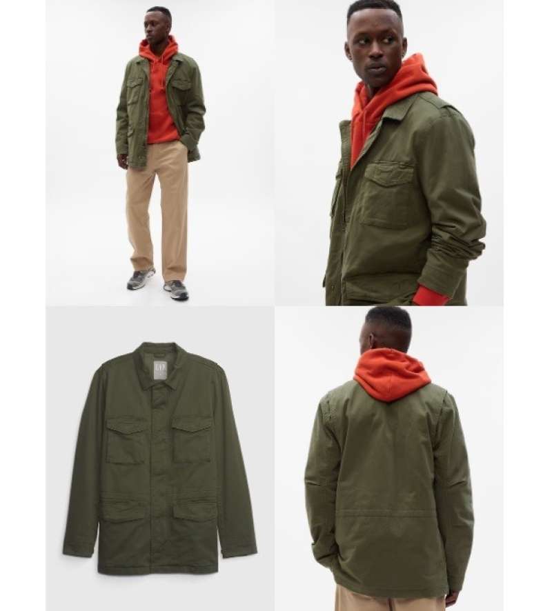 Jaket parka army original new arrivals