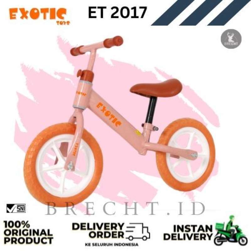Promo Sepeda Balance Bike Push Bike Exotic Et 2017 Sepeda Keseimbangan Anak Pink Diskon 50 Di Seller Bayanaka Rawa Buaya Kota Jakarta Barat Blibli