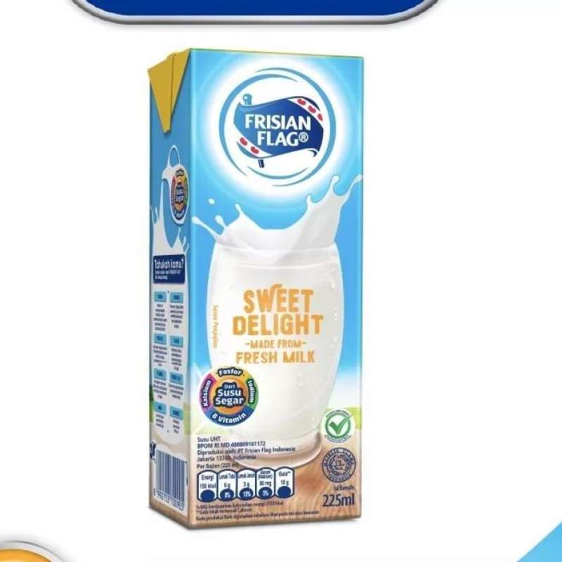 BENDERA UHT 225ML SWEET DELIGHT/36