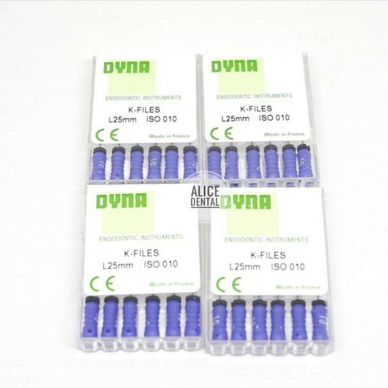 Promo Dental Kfile #10 Ss 25mm / K-file Gigi Stainless Steel No 010 ...