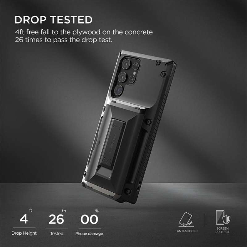Case Samsung Galaxy S22 Ultra Plus 5G VRS Design Damda Glide Hybrid
