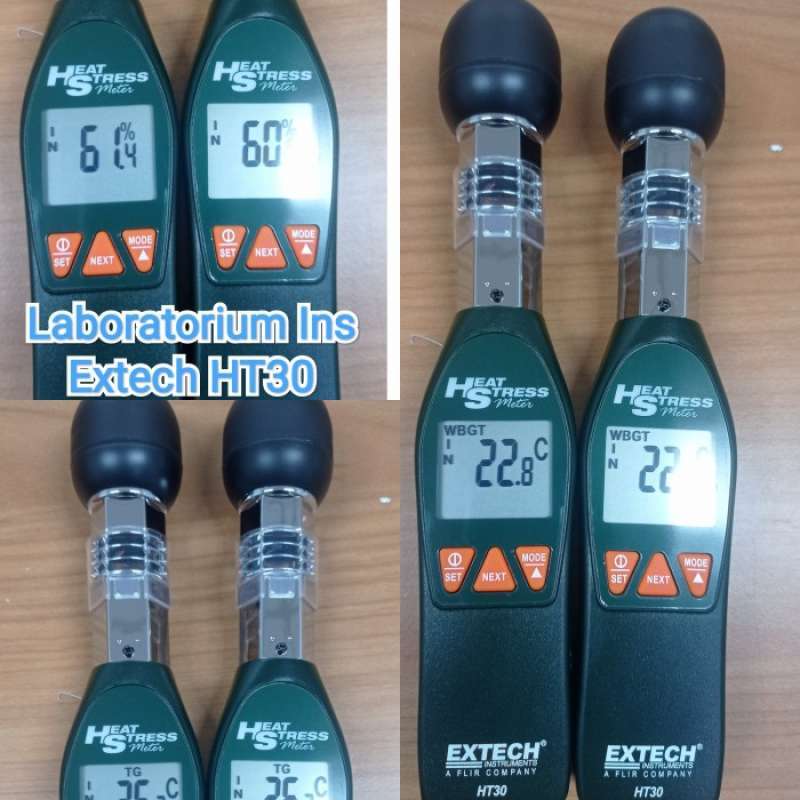 Promo Extech Ht30 - Heat Stress Meter (wet Bulb Globe Temperature ...