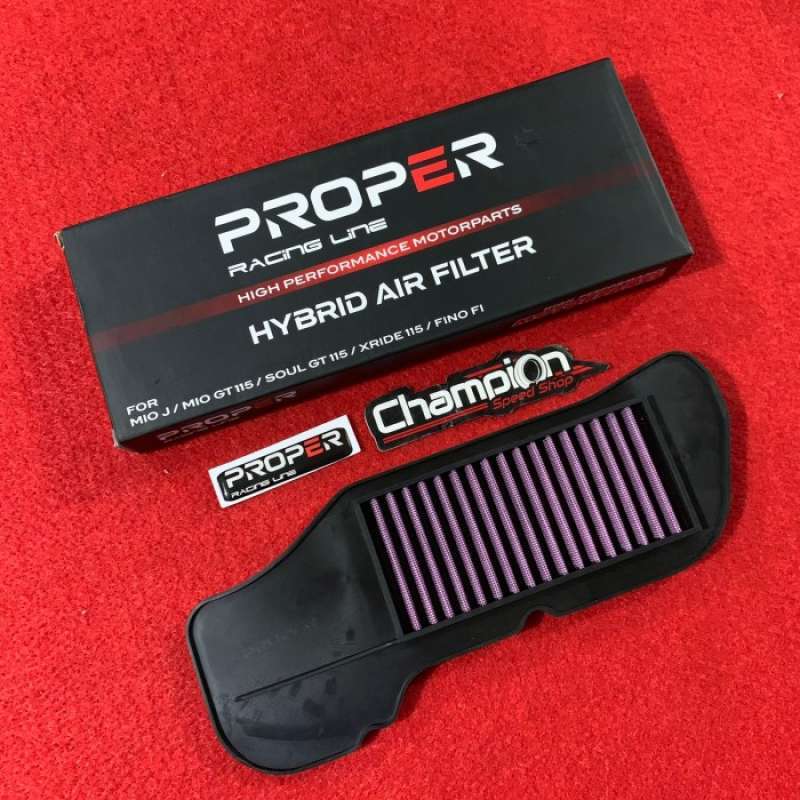 Promo Hybrid Air Filter Udara Proper Racing Line Fino Fi Xride Xride