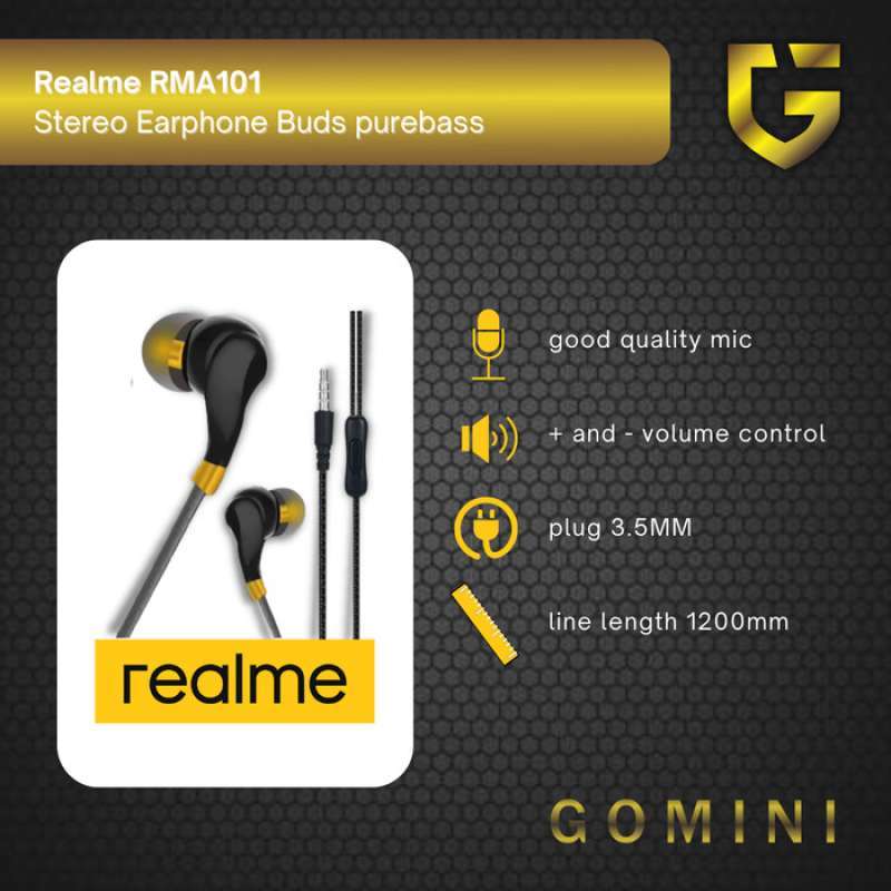 Jual Headset Realme Rma101 Packing Plastik Hf Stereo Earphone Buds Purebass Di Seller Have id Cengkareng Timur Kota Jakarta Barat Blibli