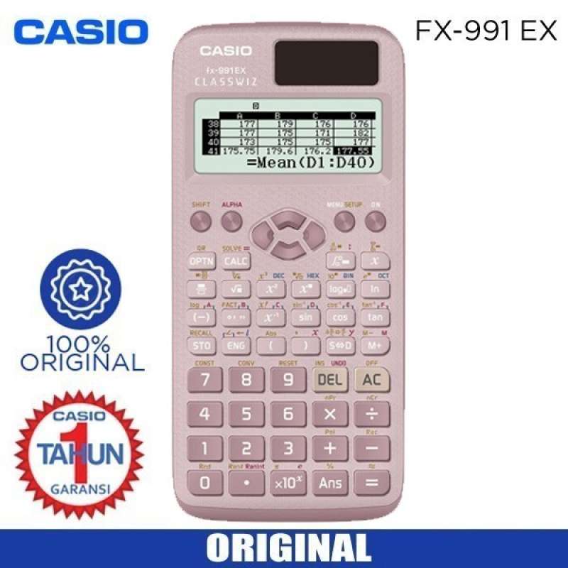 Jual Kalkulator Casio Fx 911 Ex Terbaik Desember 2024 Harga Murah Gratis Ongkir Blibli