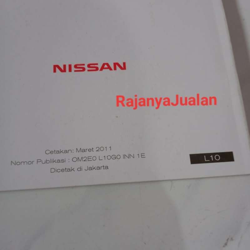 Promo Buku Manual Grand Livina Manual Book Diskon 23 Di Seller
