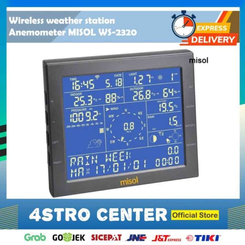 Promo Terbaik Wireless Weather Station Anemometer Misol Ws 2320 Ws2320 ...