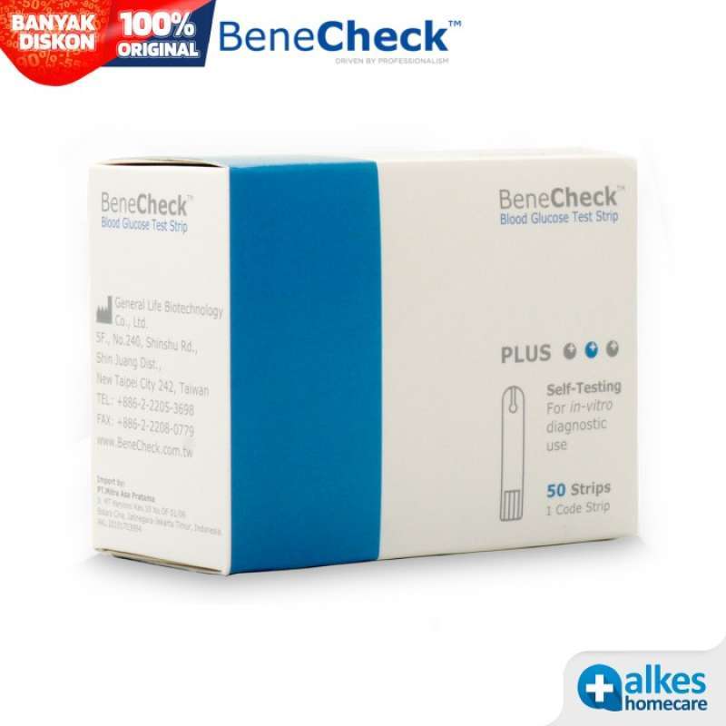 Benecheck Plus Jet Promo Alat Cek Gula Darah - Benecheck Plus Test Strip Gula Darah ...