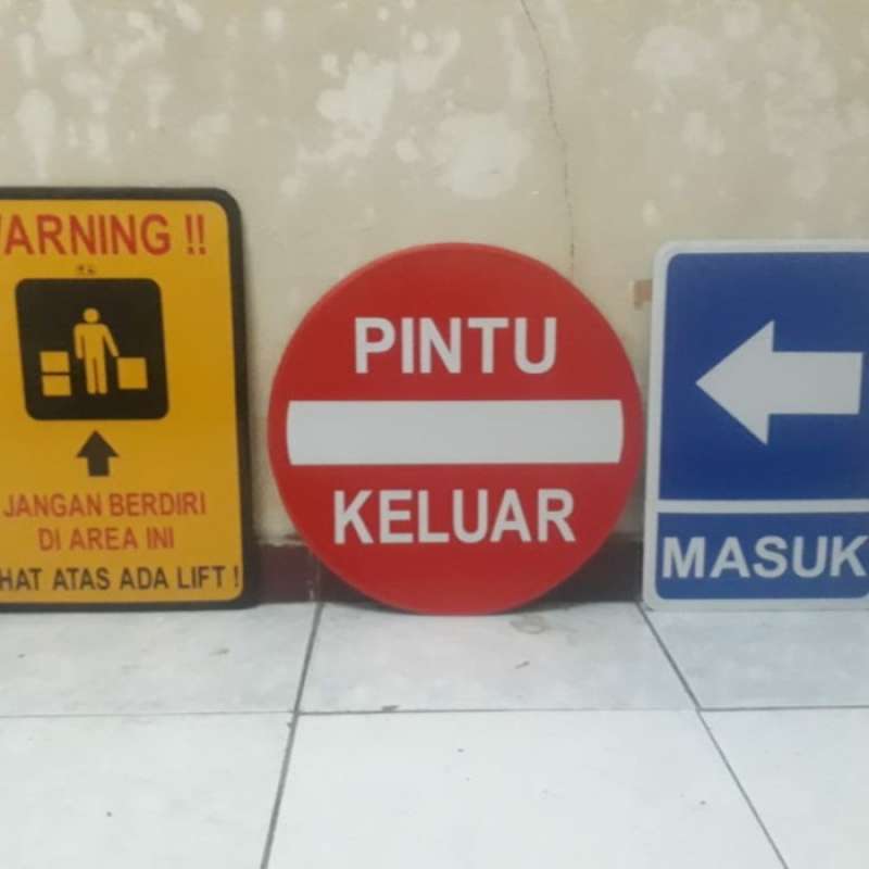 Jual Custom Rambu. Rambu Murah. Bahan Plat. Rambu Lalu Lintas Custom Di ...