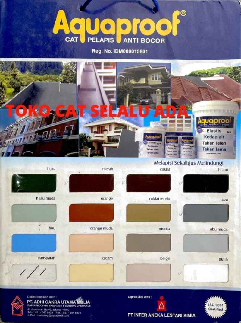 Jual Aquaproof Aqua Proof Cat Anti Bocor Waterproofing Pail 20 Kg