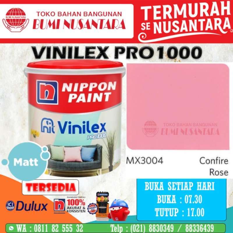 Jual Vinilex Pro 1000 5kg Cat Tembok Vinilex Pro 5kg Honeytone Di