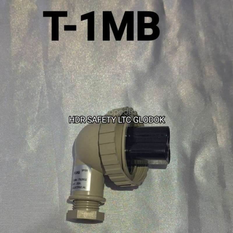 Jual Watertight Plug T -1mb 250v 20a Bengkok 3 Pin / Wt Marine Plug 3 ...