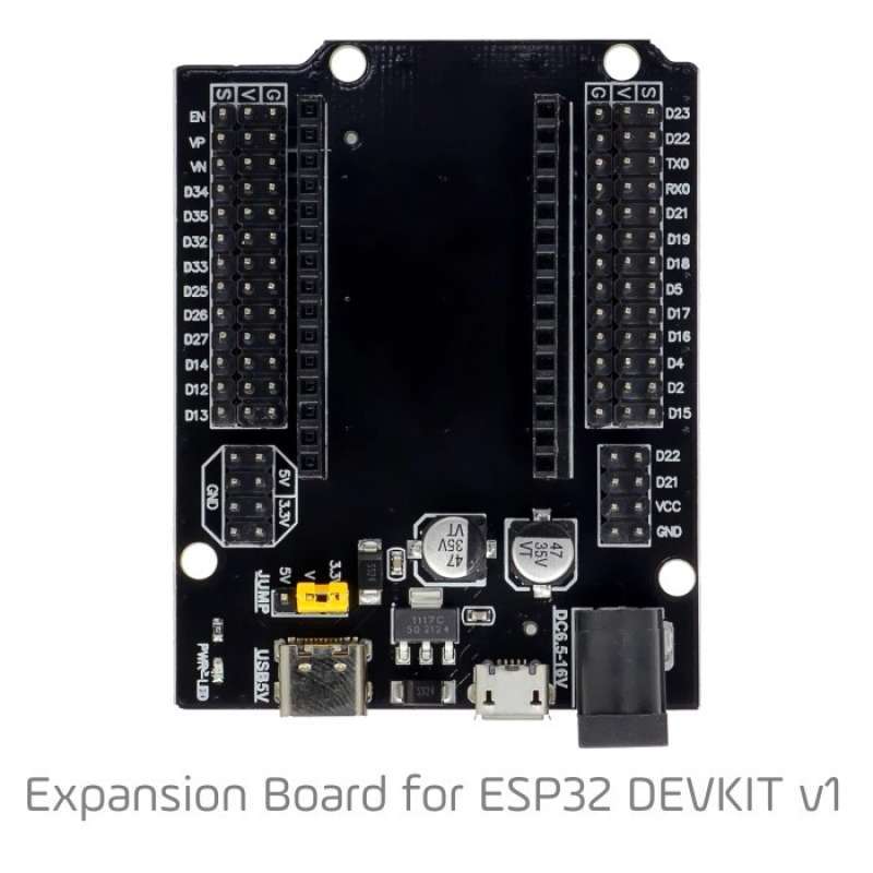Jual Expansion Board Shield For Esp32 Esp 32 Wroom 30pin Base Plate Di ...