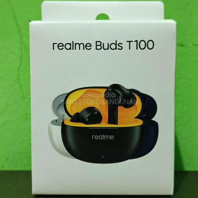 Promo Realme Tws Buds T100 Original Murah Baru Segel Box Diskon 23% Di ...