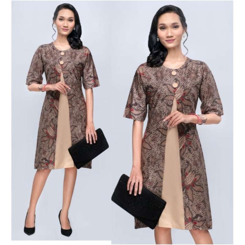 Sackdress brokat modern outlet
