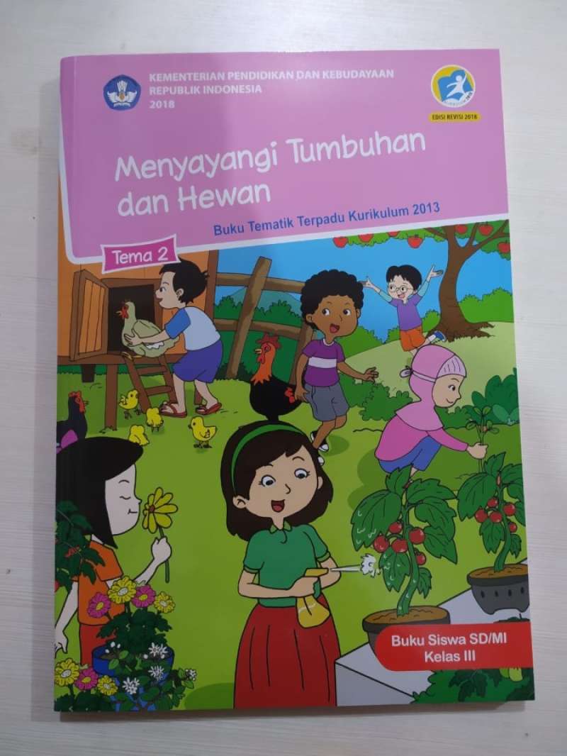 Promo Ori Buku Tematik Dikbud Sd K13 Kelas 3 Tema 1 Sampai 4 Revisi ...