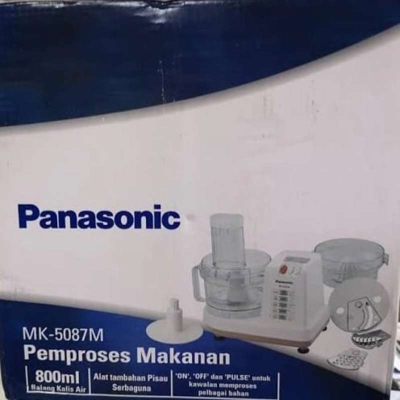 Promo Panasonic Food Processor /penggiling Daging & Sayuran Type :mk ...