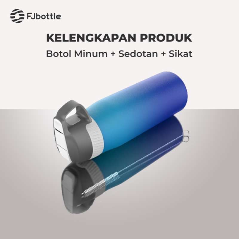 Jual Fjbottle - Botol Minum Olahraga Portable Gradasi 710ml Stainless ...