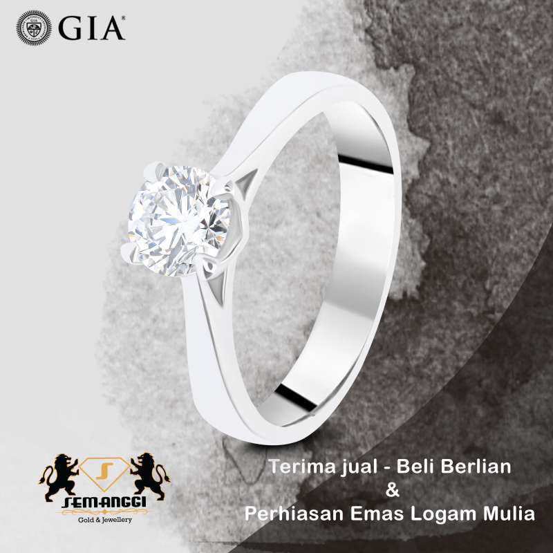 Jual Gia Diamond Ladies Solitaire Ring 100 Asli Model Harga Terbaru Update Hari Ini 2024