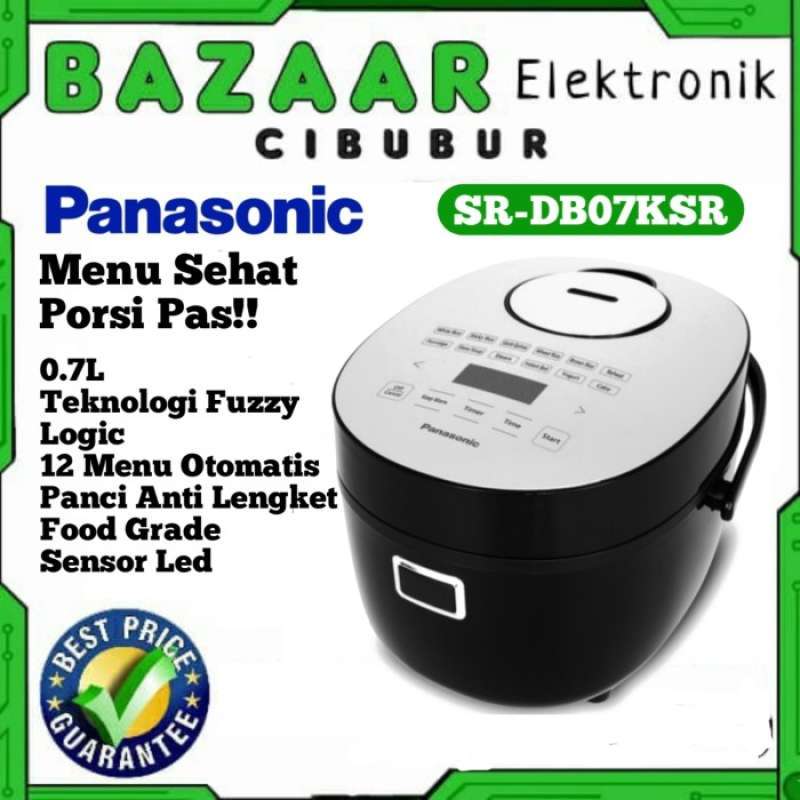 Promo Rice Cooker Digital Panasonic Sr-db07ksr Kapasitas 0.7l Diskon 23 ...