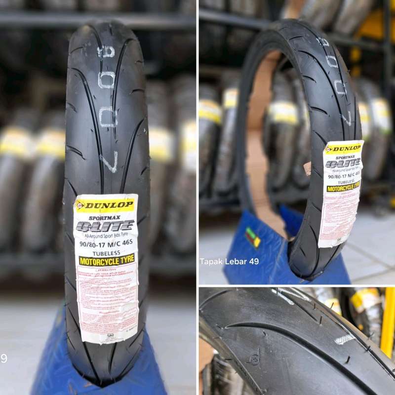 Dunlop Rim Store Jual Dunlop Tire Sportmax Q-lite 90.80.17 Rim 17 Tapak Lebar 49 ...
