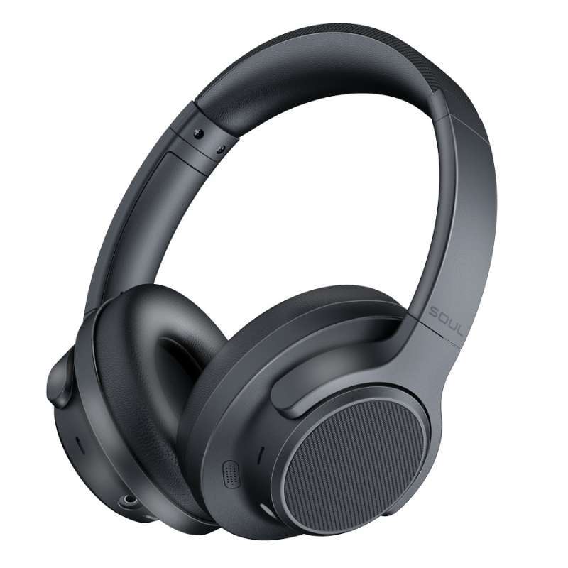Soul Ultra Wireless ANC Hybrid Over-Ear Headphones Hitam