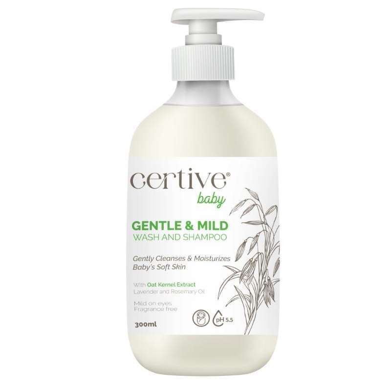 Certive Baby Gentle and Mild Wash & Shampoo - Lavender & Rosemary Oil