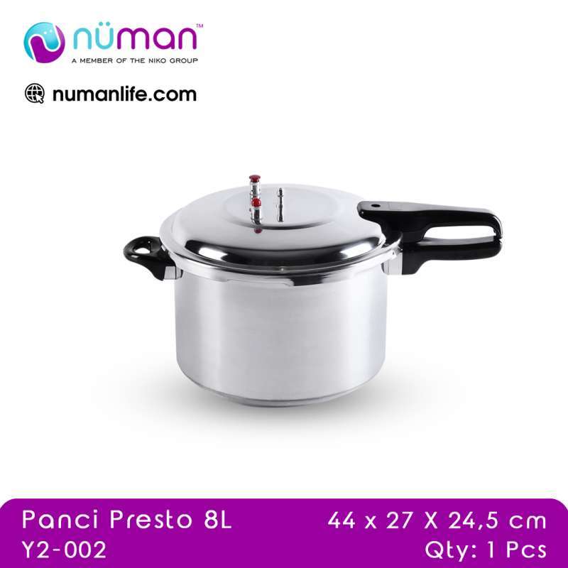Promo Numan Panci Presto Liter Dengan Steamer Diskon 21% Di
