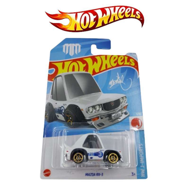 Hot Wheels Tooned Hot Wheels Mad Mike Mazda RX-3 Tooned Orange