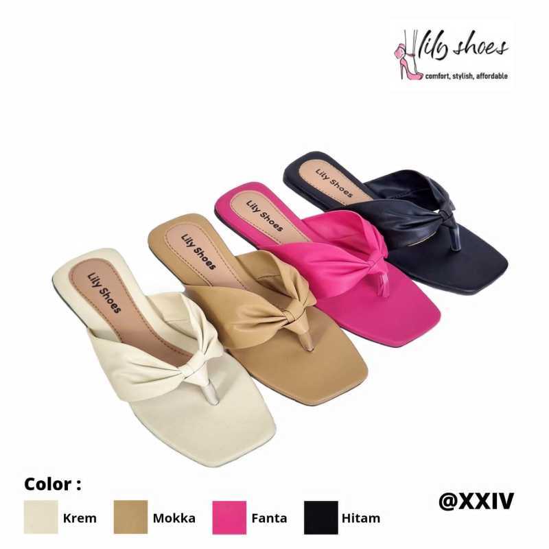 Sandal lily wanita on sale