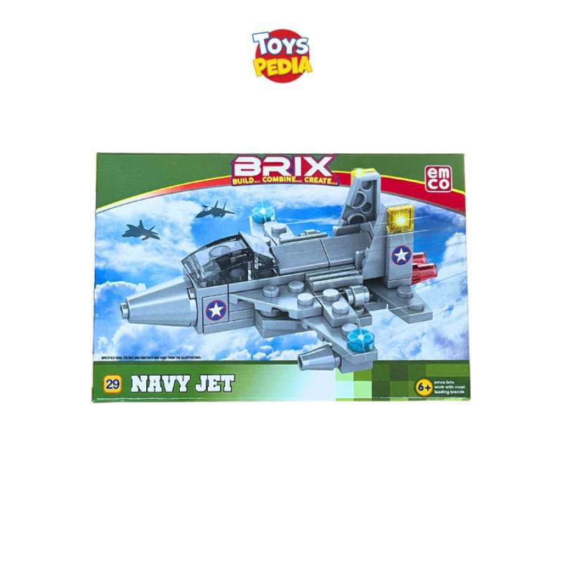 Promo Mainan Bricks Anak Building Blocks Emco Brix 8000 Series 12 Asst ...