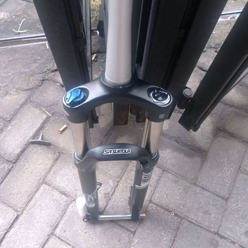 Fork SR Suntour Xcr AIR 32 travel 120 15x100 Taper Rebound