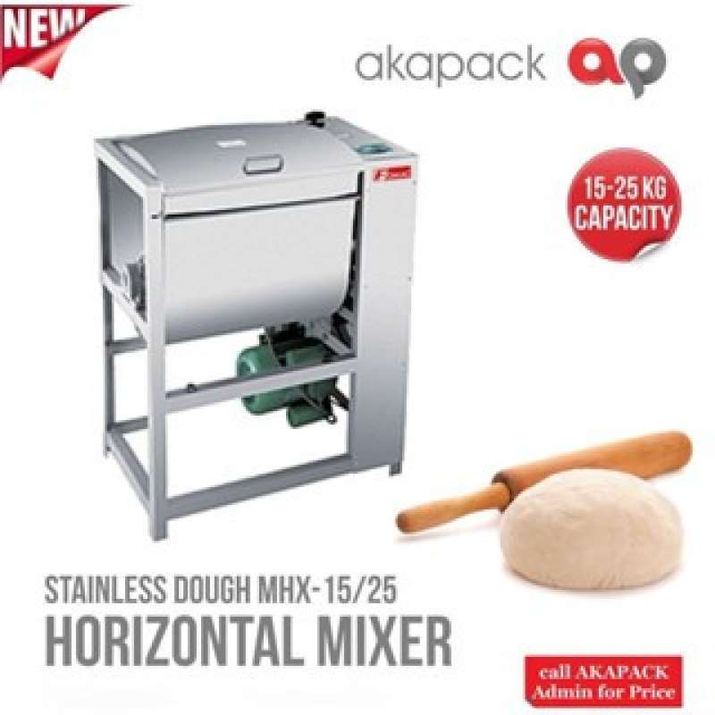 MESIN HMX-25 HORIZONTAL DOUGH MIXER MESIN PENGADUK ADONAN Mesin  Pengolah Makanan
