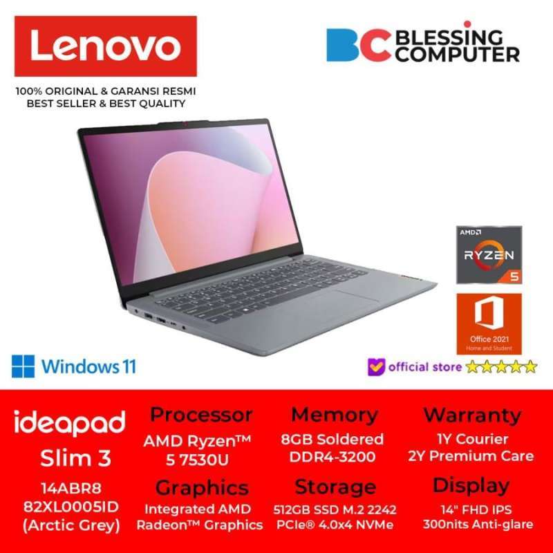 Lenovo IdeaPad Slim 3 82XL 14インチ ノート パソコン Ryzen 5 Lenovo IdeaPad Slim 3 82XL 14インチ ノート パソコン Ryzen 5
