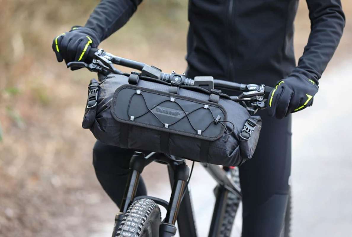 Handlebar Harness Lightweight Handlebar Bag Barjam Bikepacking Harness  Rockgeist Bikepack USA