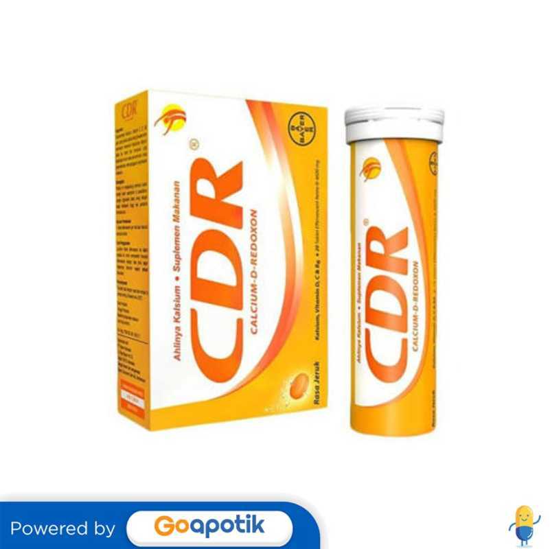 Jual Cdr Effervescent Rasa Jeruk Box 20 Tablet Di Seller Apotek Sehat ...
