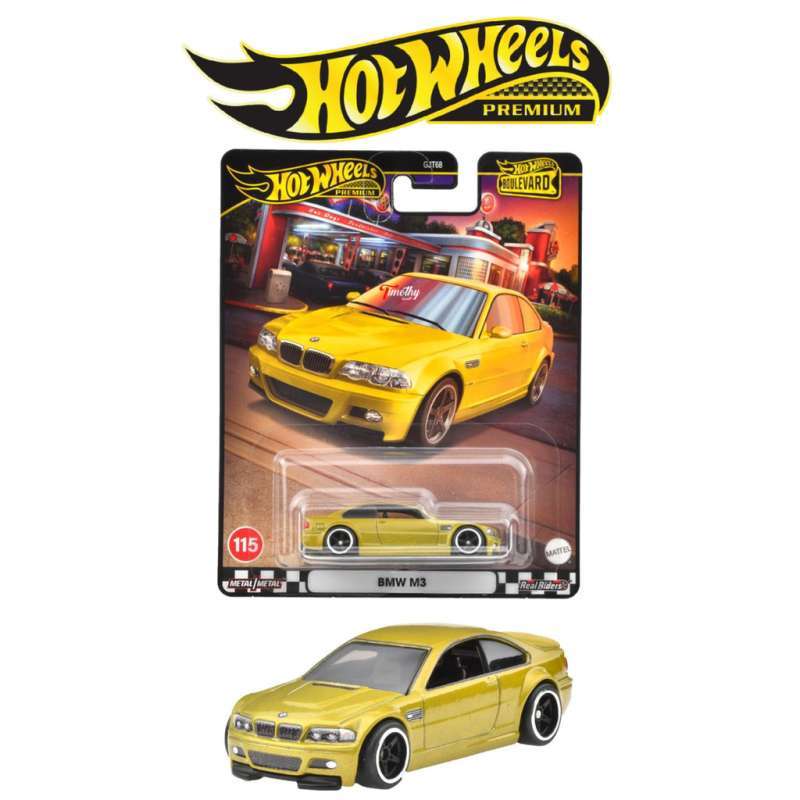Jual Hot Wheels Premium Boulevard Bmw M3 Gold Di Seller Timothy Diecast ...