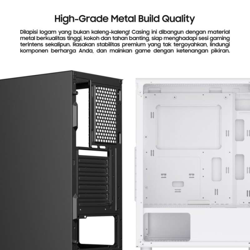 Jual Casing Pc Digital Alliance N50se Middle Tower Atx M-atx Itx Case ...