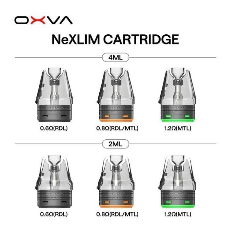 Jual [cartridge] Oxva Nexlim Nex Xlim Cartridge By Oxva, Ukuran 0.8 Ohm Di  Seller Jakarta Vaporizer - Pluit, Kota Jakarta Utara