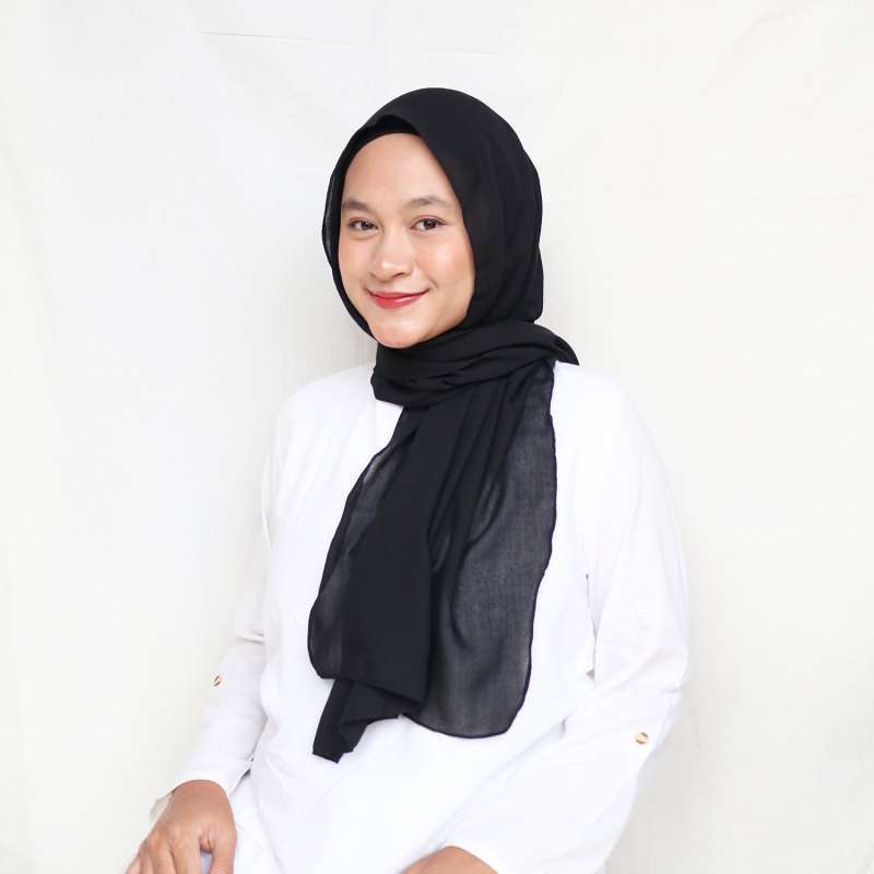 Cara Pakai Shawl Satin Cara Lilit Shawl Simple (Jual HIJAB INSTAN