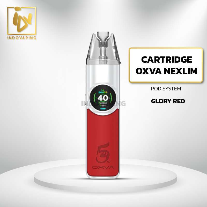 oxva nexlim glory red OXVA NeXlim 1500mAh Dual Mesh 40W main image 0