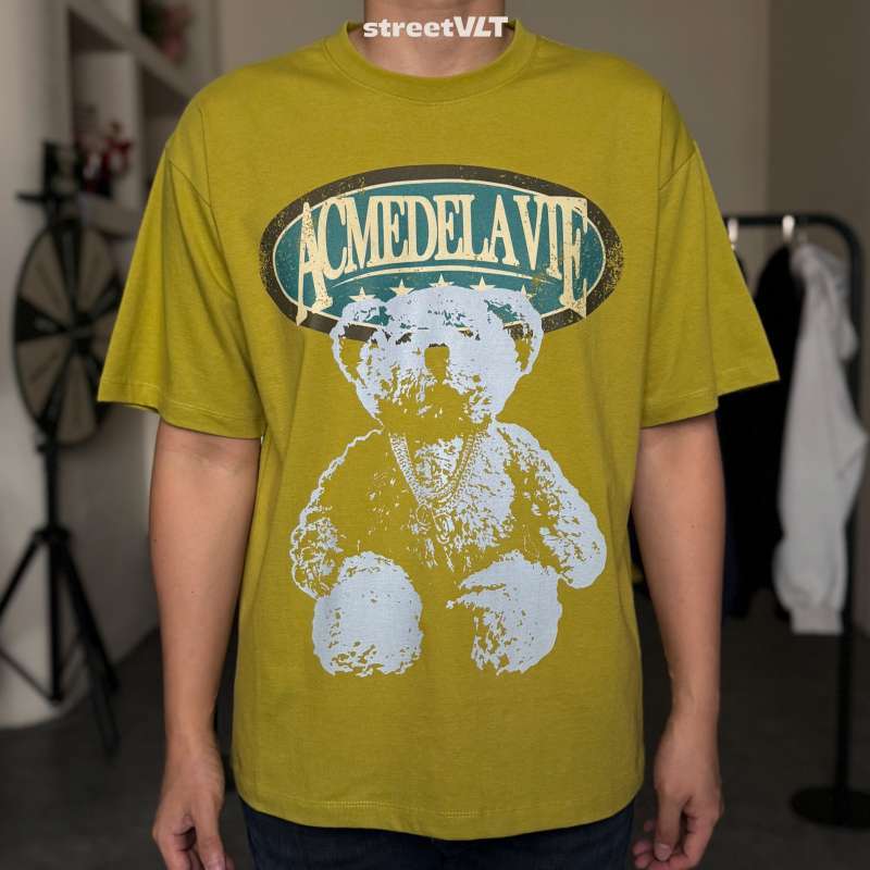 [ADLV] WE WERE OVERLAP ARTWORK SHORT SLEEVE T-SHIRT/追跡付 Jual Adlv Vintage Overlap Bear Short Slevee T-shirt Acme De