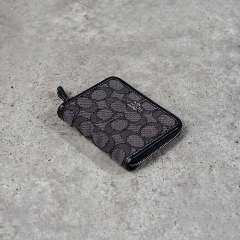 Dompet Coach Black And Grey Coach Wallet Jual Coach Dompet COACH