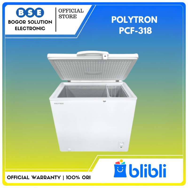 Jual Chest Freezer Polytron 300 Liter Pcf318 Cooler Box 300l Pcf