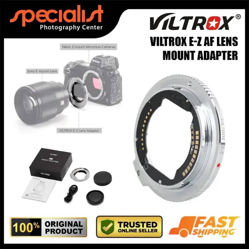 Jual Viltrox E-z Af Sony E Lens To Nikon Z Mount Camera Adapter Di