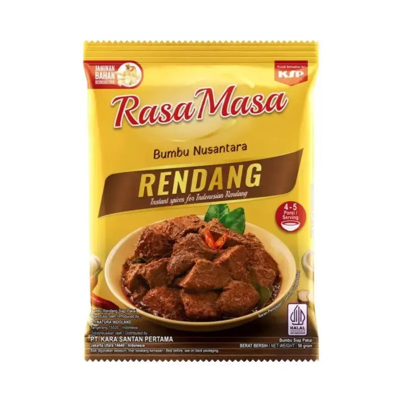 Jual Rasamasa Bumbu Rendang Nus 50gr Di Seller Tiptop Online Flagship ...