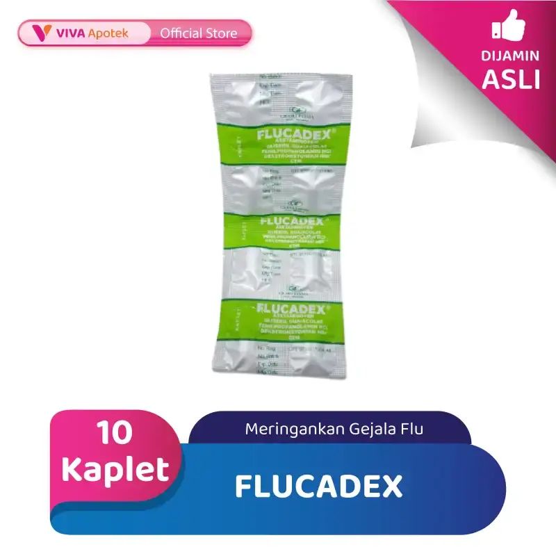 Jual Flucadex Untuk Meringankan Gejala Flu (10 Kaplet) Di Seller Viva ...