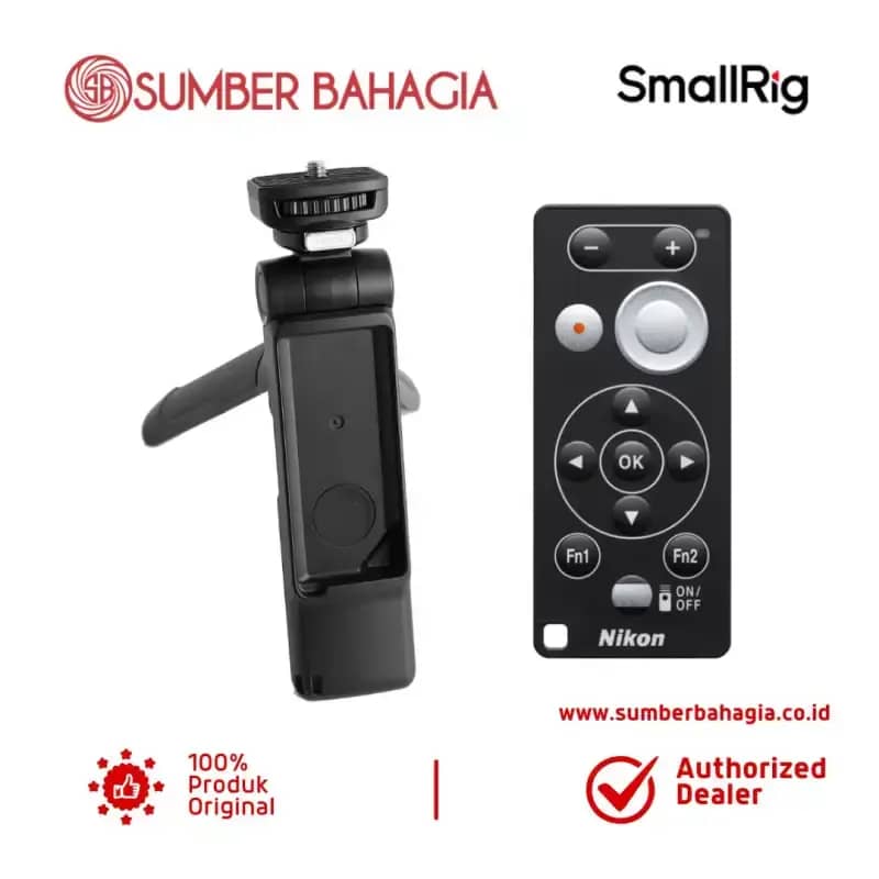 Jual Nikon Bluetooth Camera Remote Ml-l7 + Smallrig Tripod Grip For ...