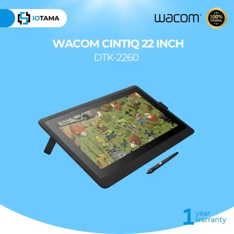 Jual Wacom Cintiq 22 Inch Dtk-2260 By Iotama 100% Original Di