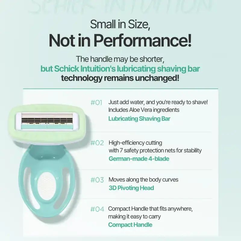 Promo Schick Intuition Sensitive Care Compact Alat Cukur Wanita Women ...